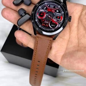 gt5 smartwatch with wireless earbuds (inside the watch)
