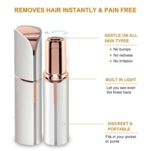 flawless eyebrow upper lips hair remover & eyebrow trimmer cell operated